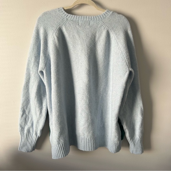 Old Navy cozy knit crew neck wool blend sweater L - Picture 3 of 7